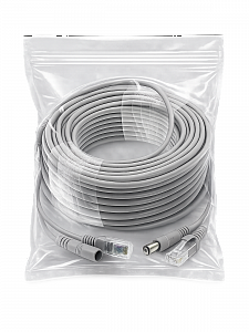 Удлинитель питание + Ethernet для IP видеокамеры 5м Орбита OT-VNW08